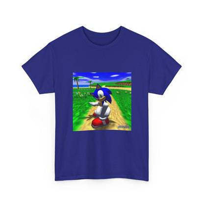 Sonic On A Trippy Green Hill Zone