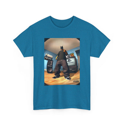 Gamer Batman Flipping Off In His Room