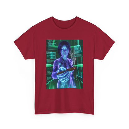 Hologram Goddess Offering You A Blunt