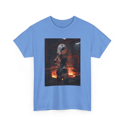 2B Pointing in Fiery Industrial Zone Tee