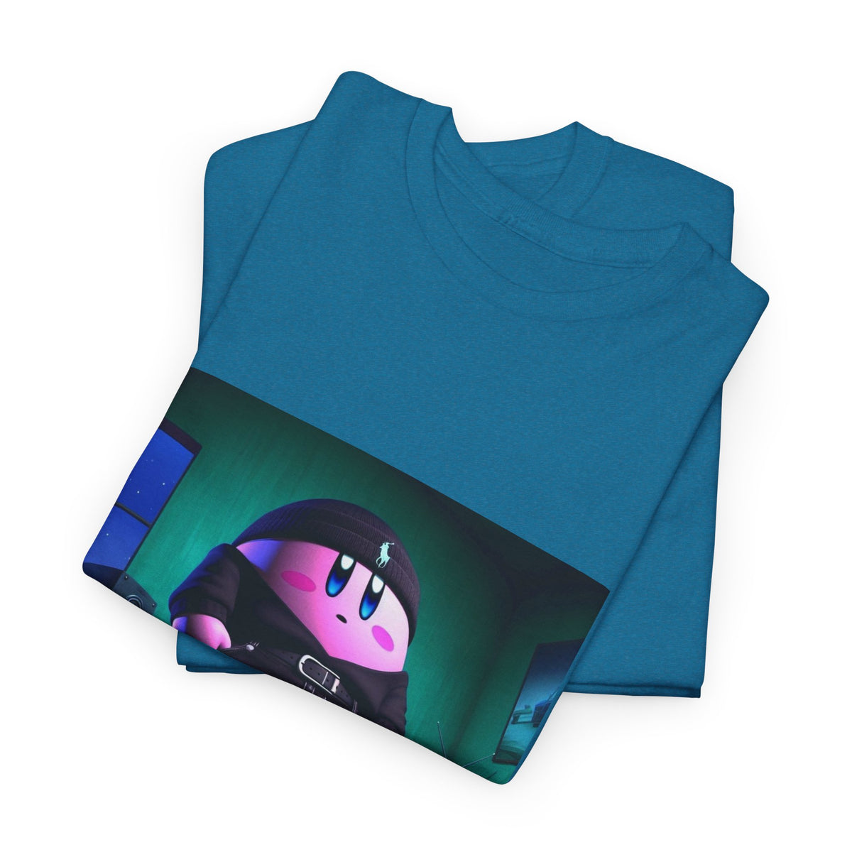 Drip Kirby Posing In His Crib Tee