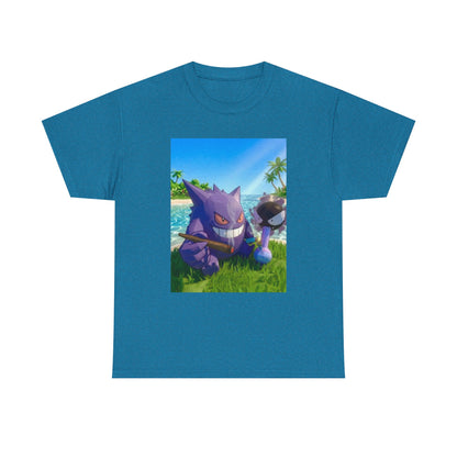 Gengar And Gastly Chilling On Beach Tee