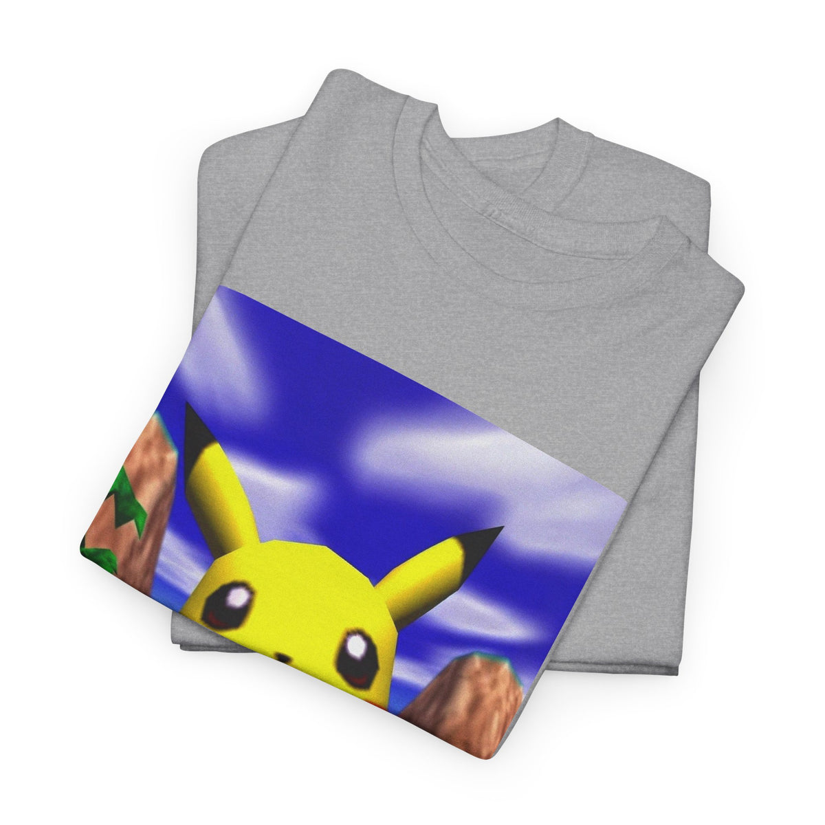 Pikachu Giving The Finger On An N64 Island