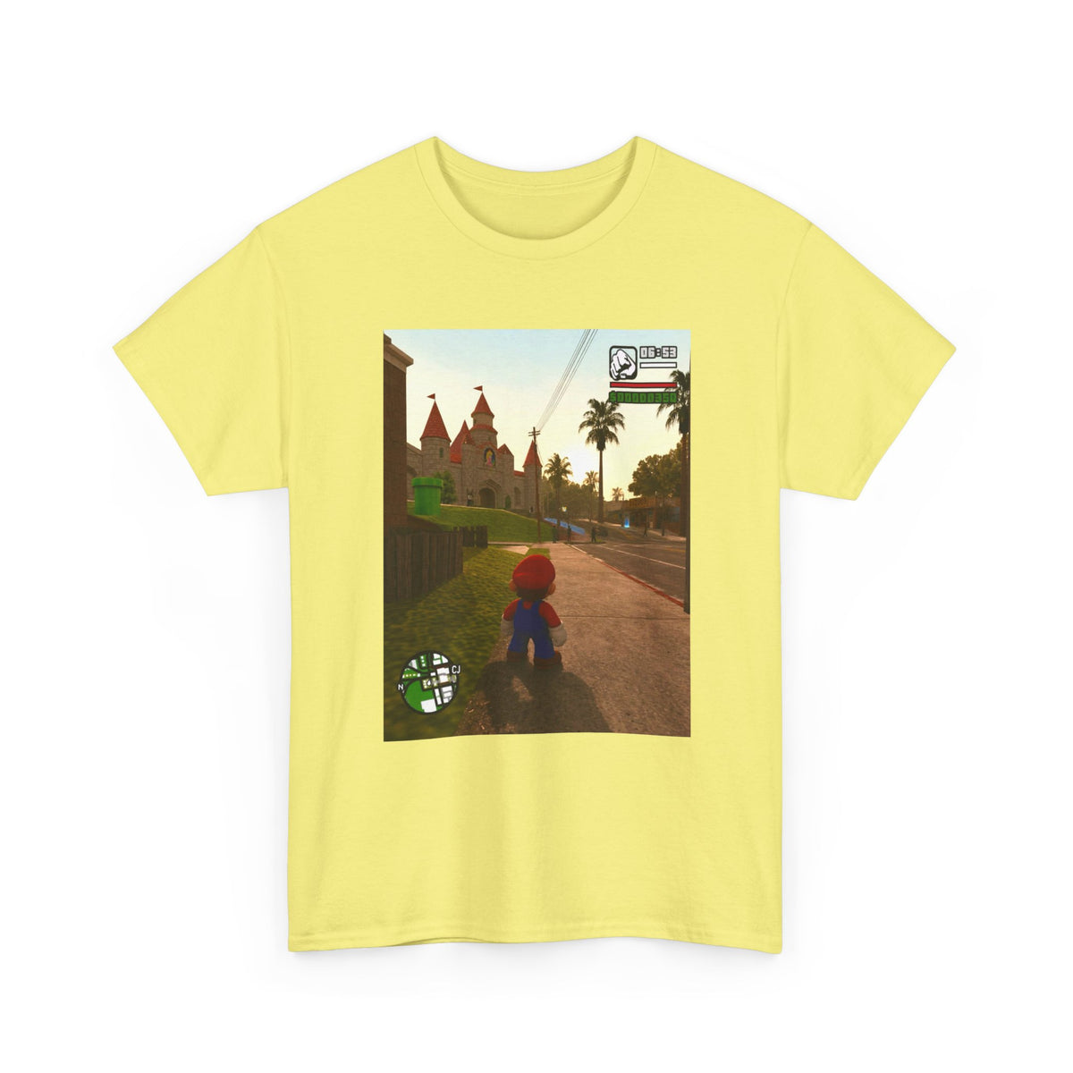 Mario In San Andreas Tee (Design 6)