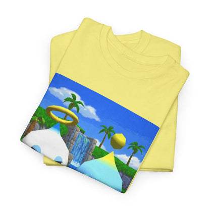 Chao Flipping Off In Paradise Tee