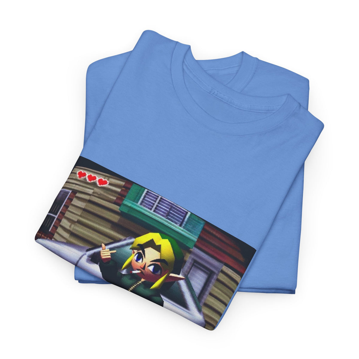 Link Smoking And Flipping The Bird Tee