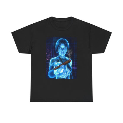 Holographic AI Offering You A Blunt Tee