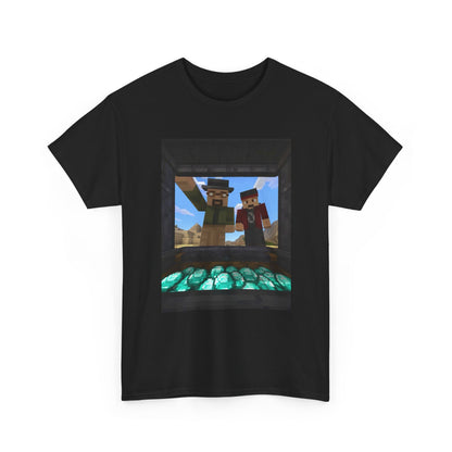 Pixelated Duo With Precious Gems