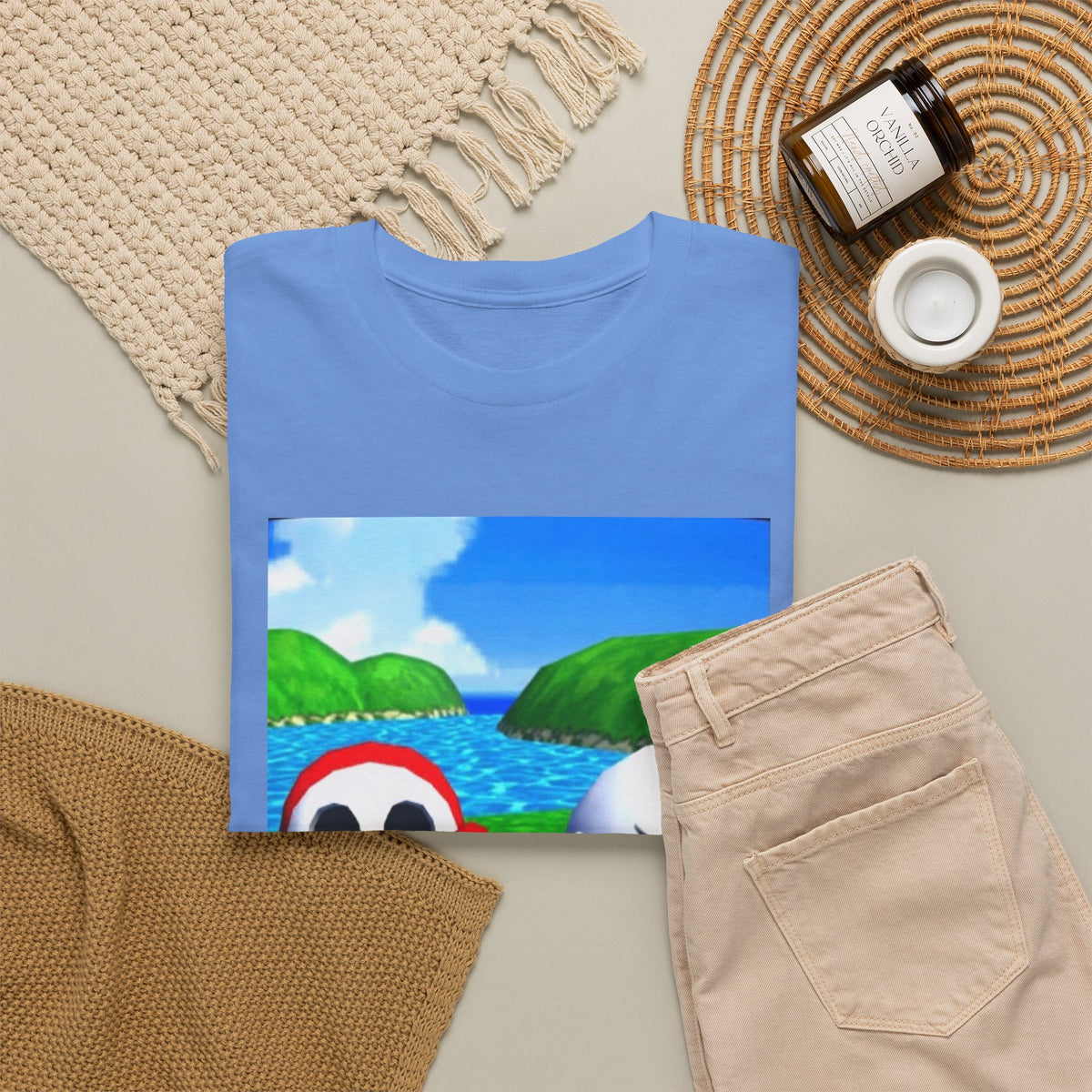 Shy Guy And Boo Middle Fingers Tee