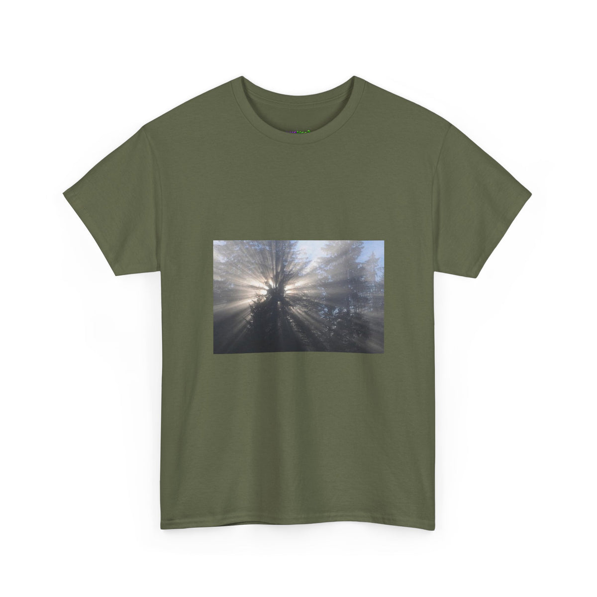Neon Leaf Dream Graphic Tee