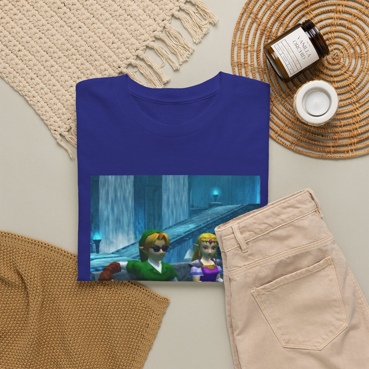 Link And Zelda Chilling In Zora's Domain