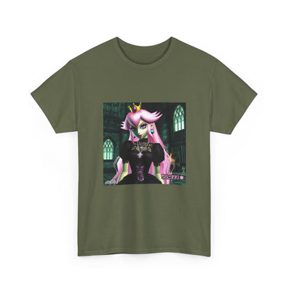 Goth Peach In Haunted Castle Tee