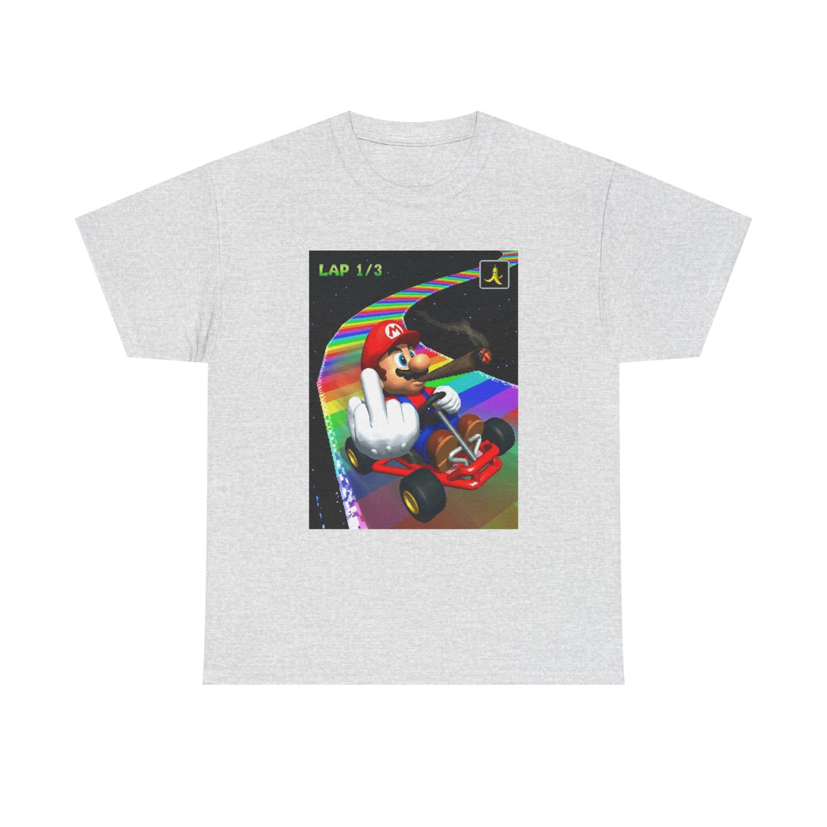 Mario Karting, Blazing, And Flipping The Bird Tee