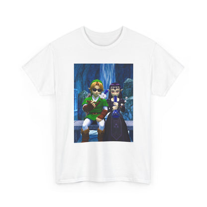 Hero and Princess Taking A Hit Tee