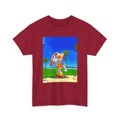Cream The Rabbit Giving The Finger Tee