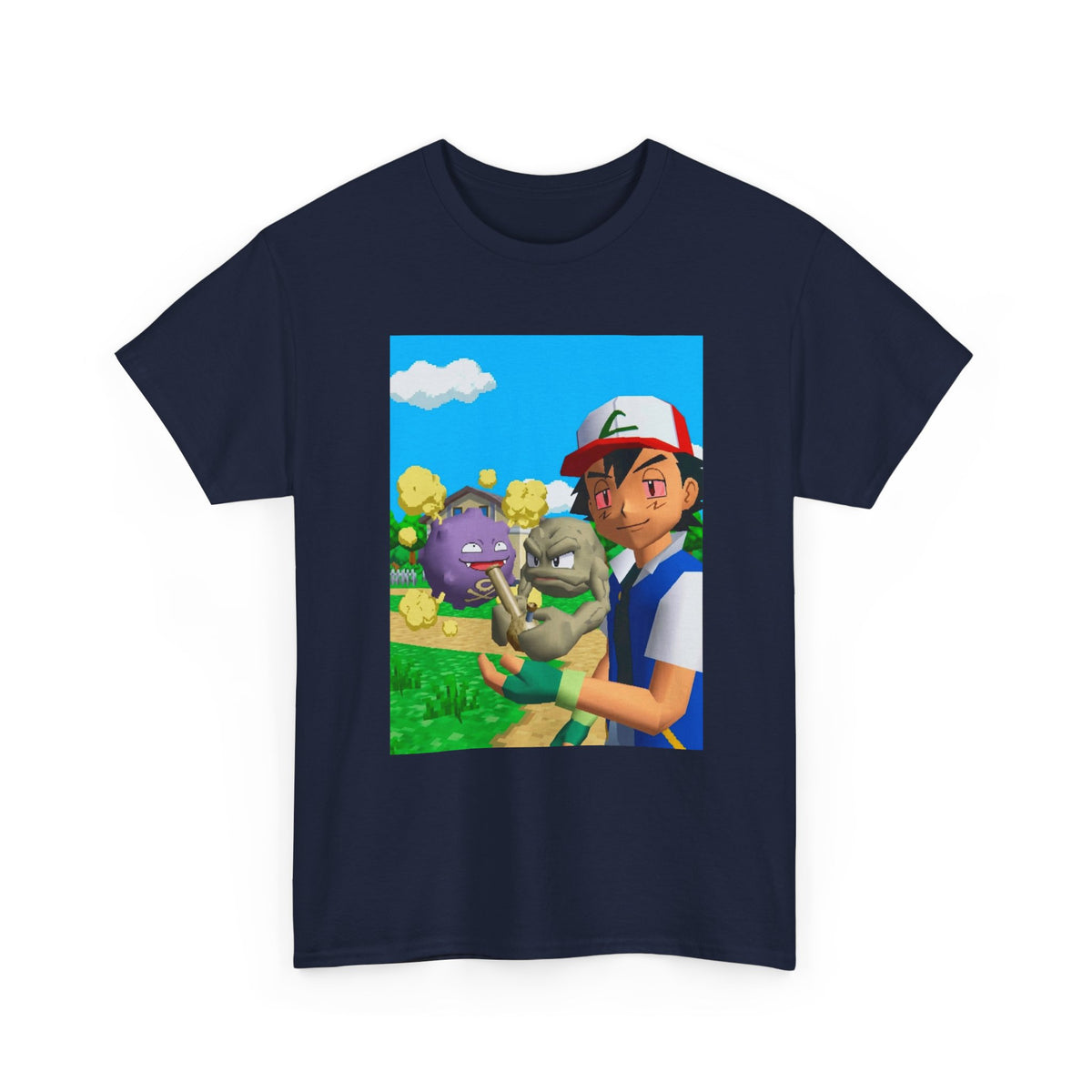 Ash, Geodude, Koffing Get High