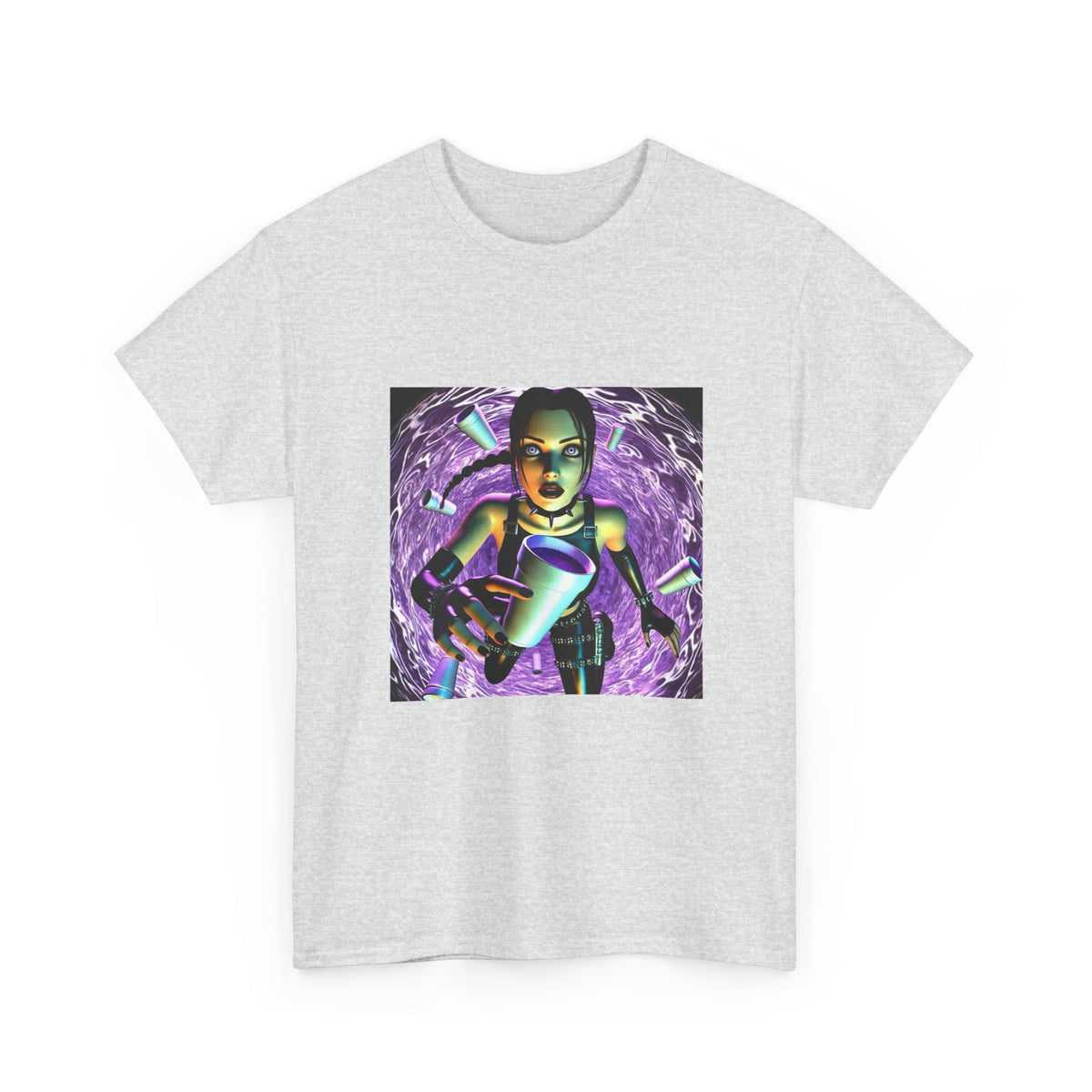 Digital Drip II Abstract Design Tee