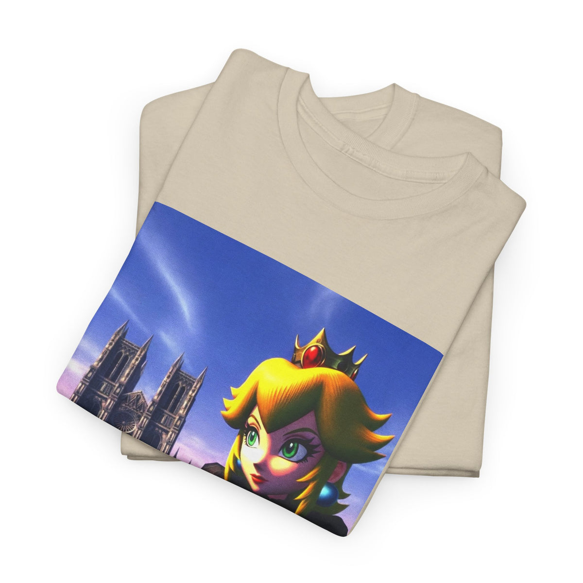 Gothic Princess Peach In Grassy Meadow