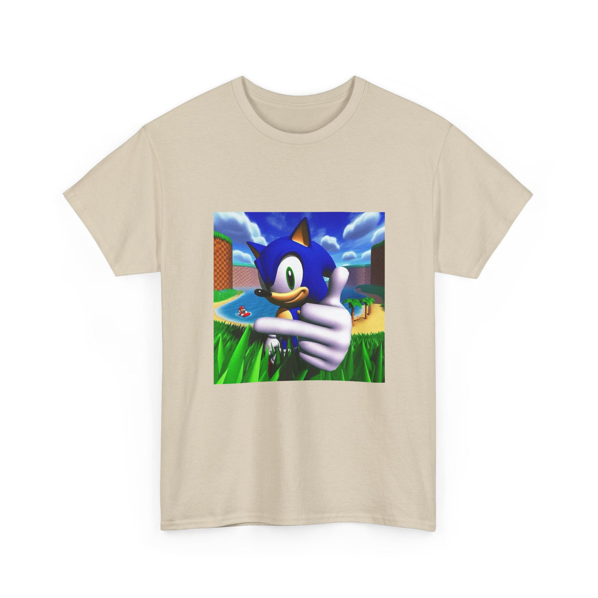 Sonic Giving Thumbs Up With Mario