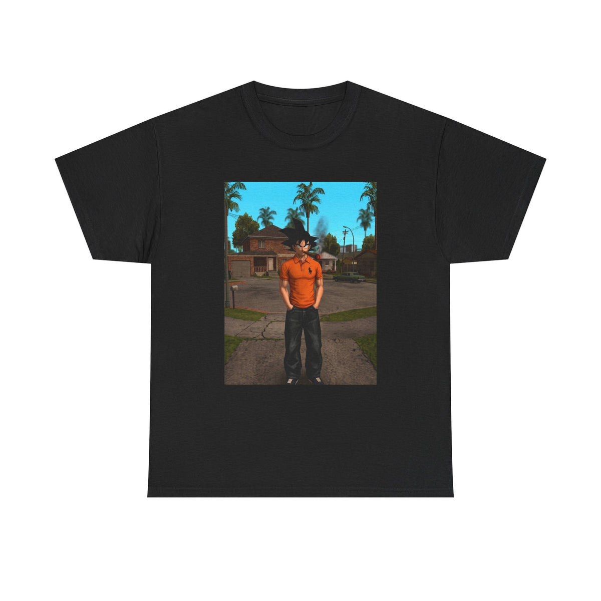 Goku Smoking On Grove Street
