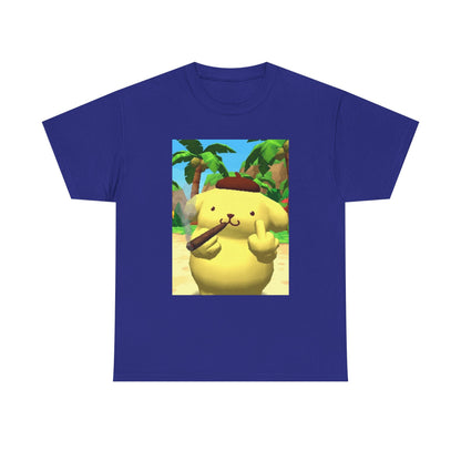 Pompompurin Smoking And Flipping Off Tee