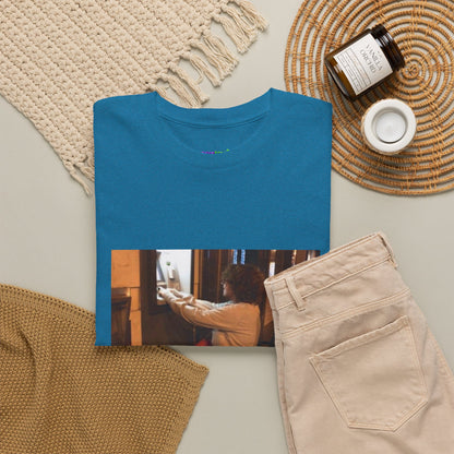 Gravity Defying Green Graphic Tee