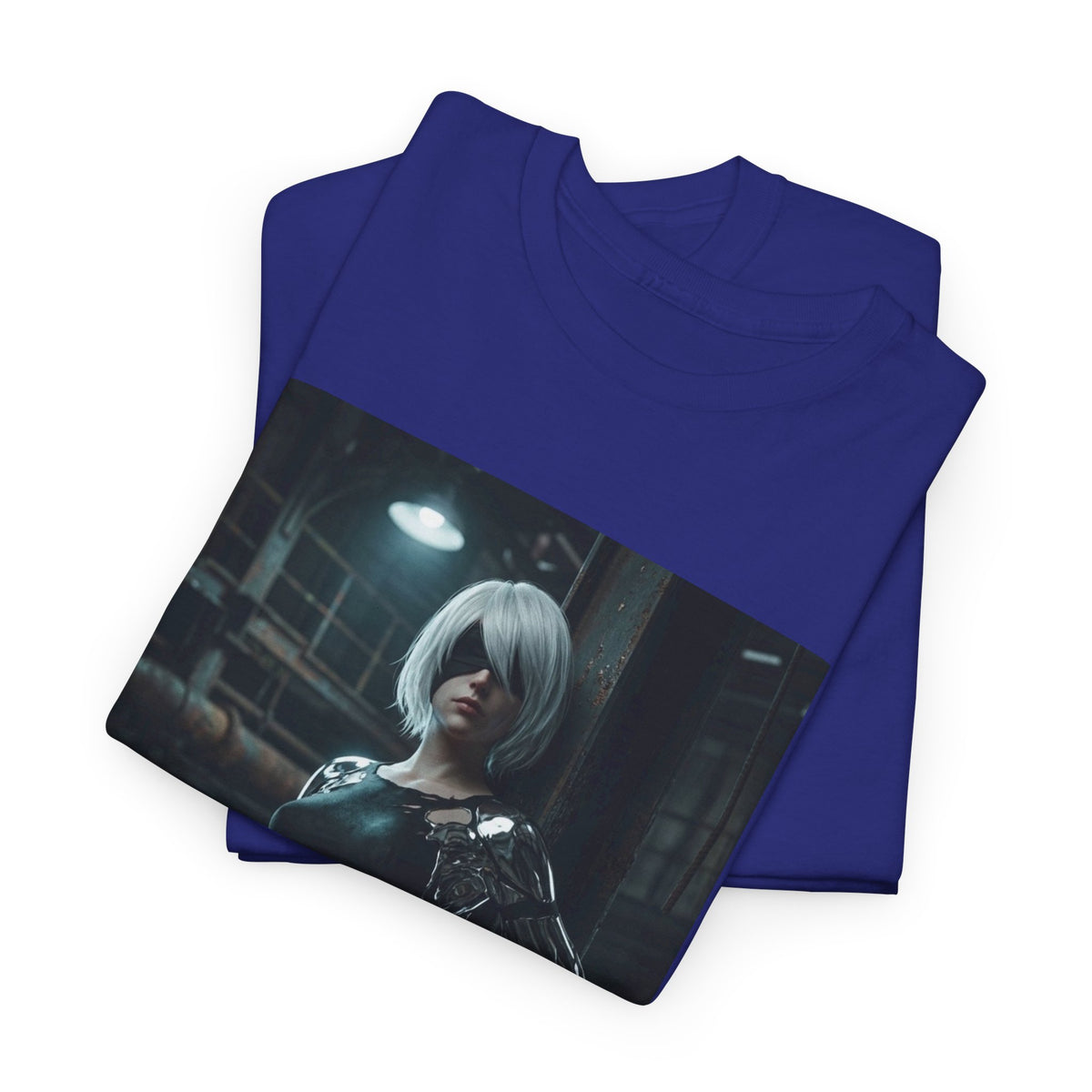 Android In Melted Chrome Cyberpunk Tee