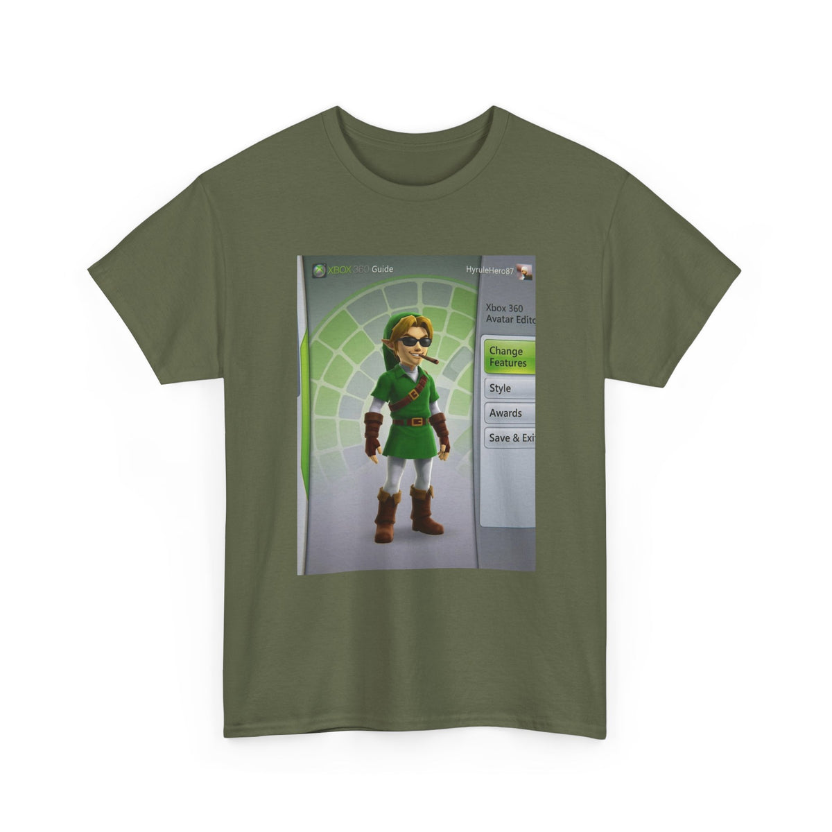 Cool Link Avatar Smoking Cigar Tee
