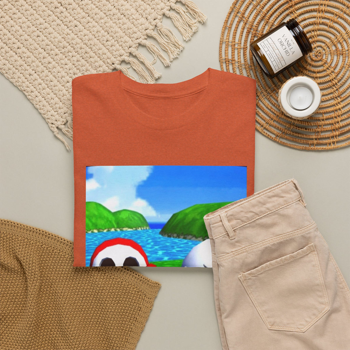 Shy Guy And Boo Middle Fingers Tee
