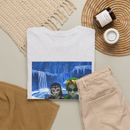 Goth Zora And Link Chilling Icy Plateau