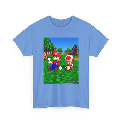 Mario And Toad Chillin' With Shrooms