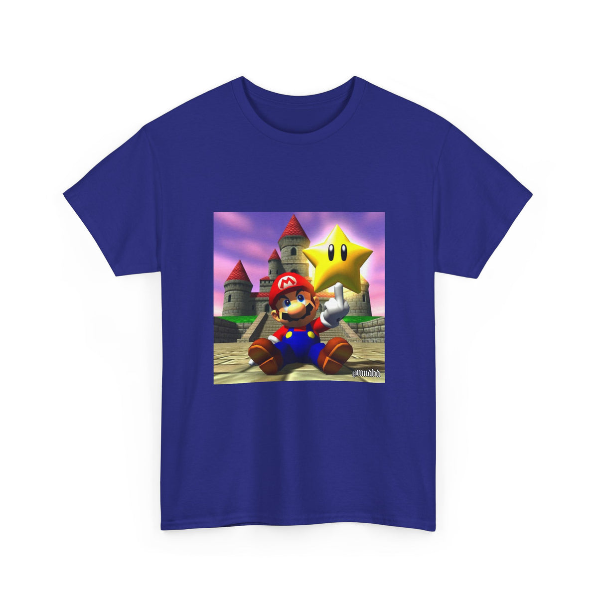 Mario Flips Off The Star Tee