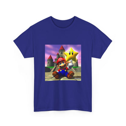 Mario Flips Off The Star Tee