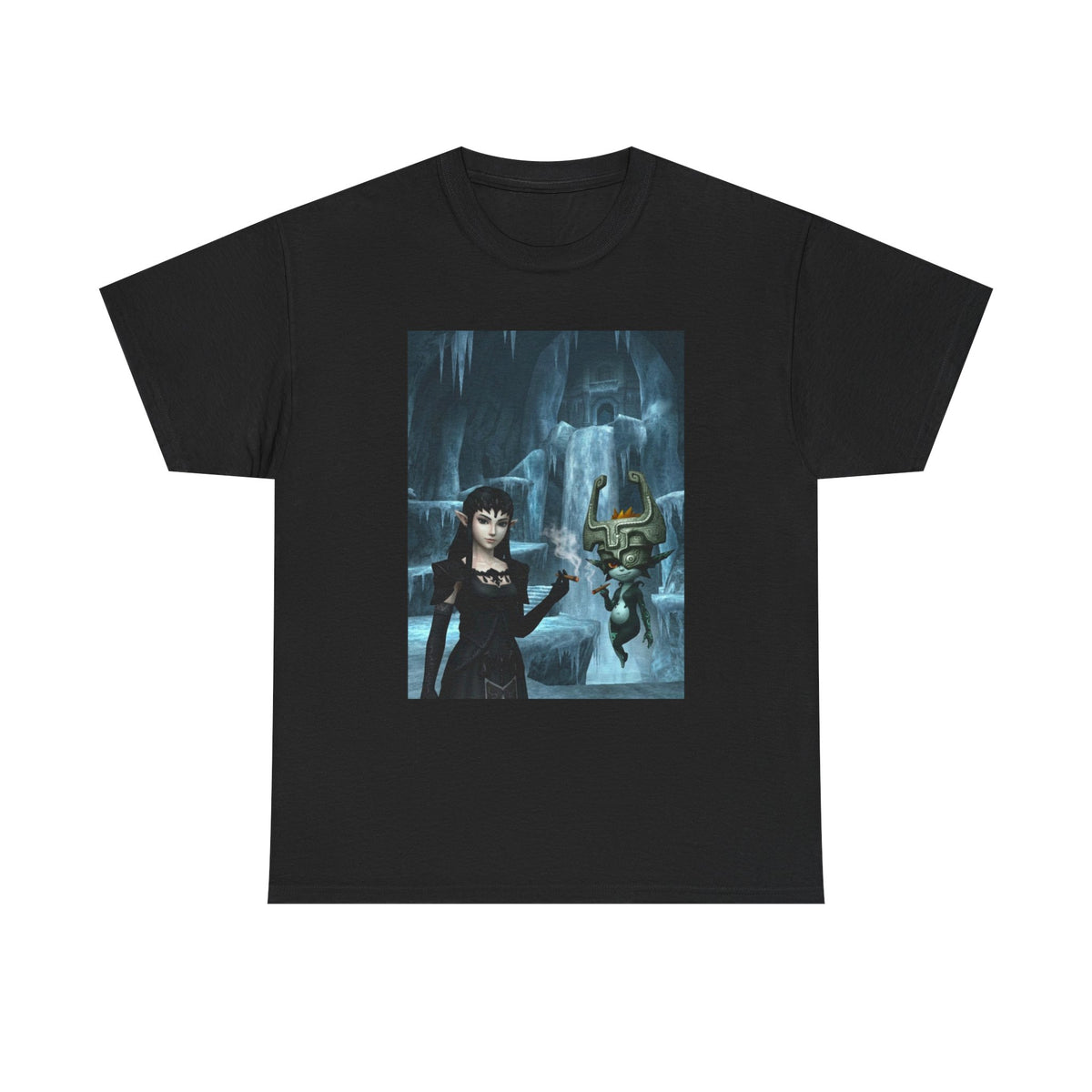 Zant, Midna Smoking Blunts In Ice Cave Tee