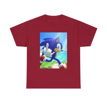 Sonic Gives The Finger Tropical Tee
