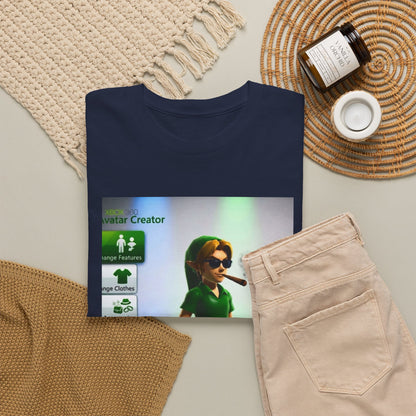 Xbox Avatar Link Smoking Blunt Tee