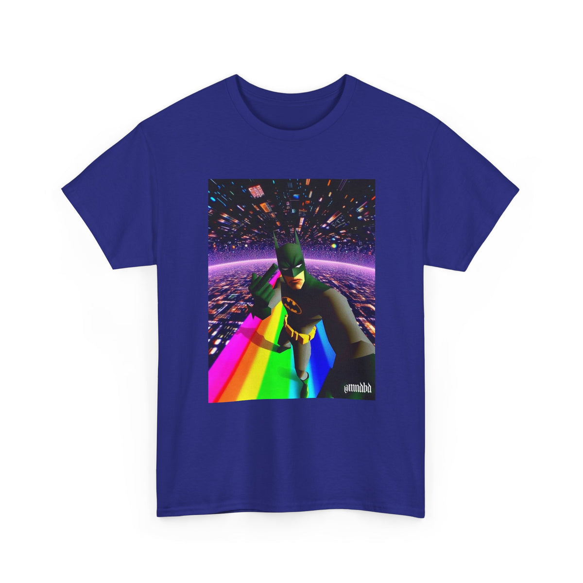 Batman Flips Off Reality On Psychedelic Tee