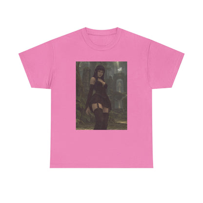 Gothic Byakugan Hinata In Ruined Forest