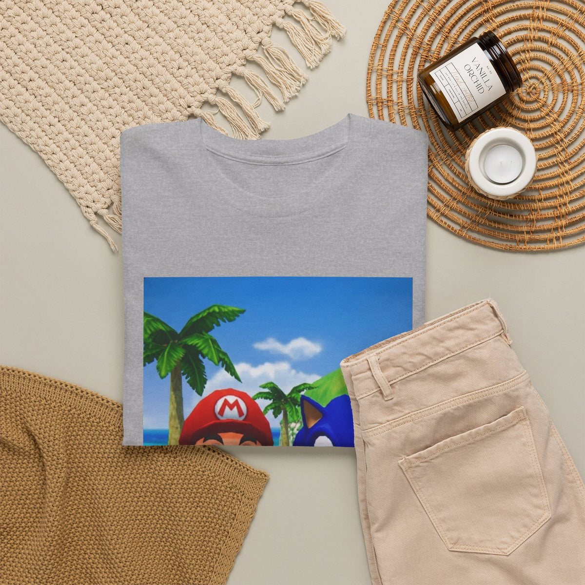 Mario And Sonic Flipping The Bird