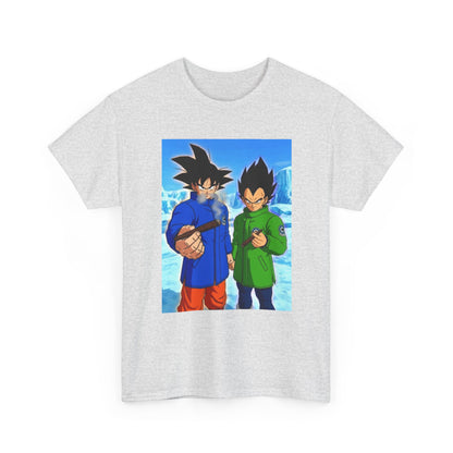 Goku and Vegeta Smoking in the Snow Tee