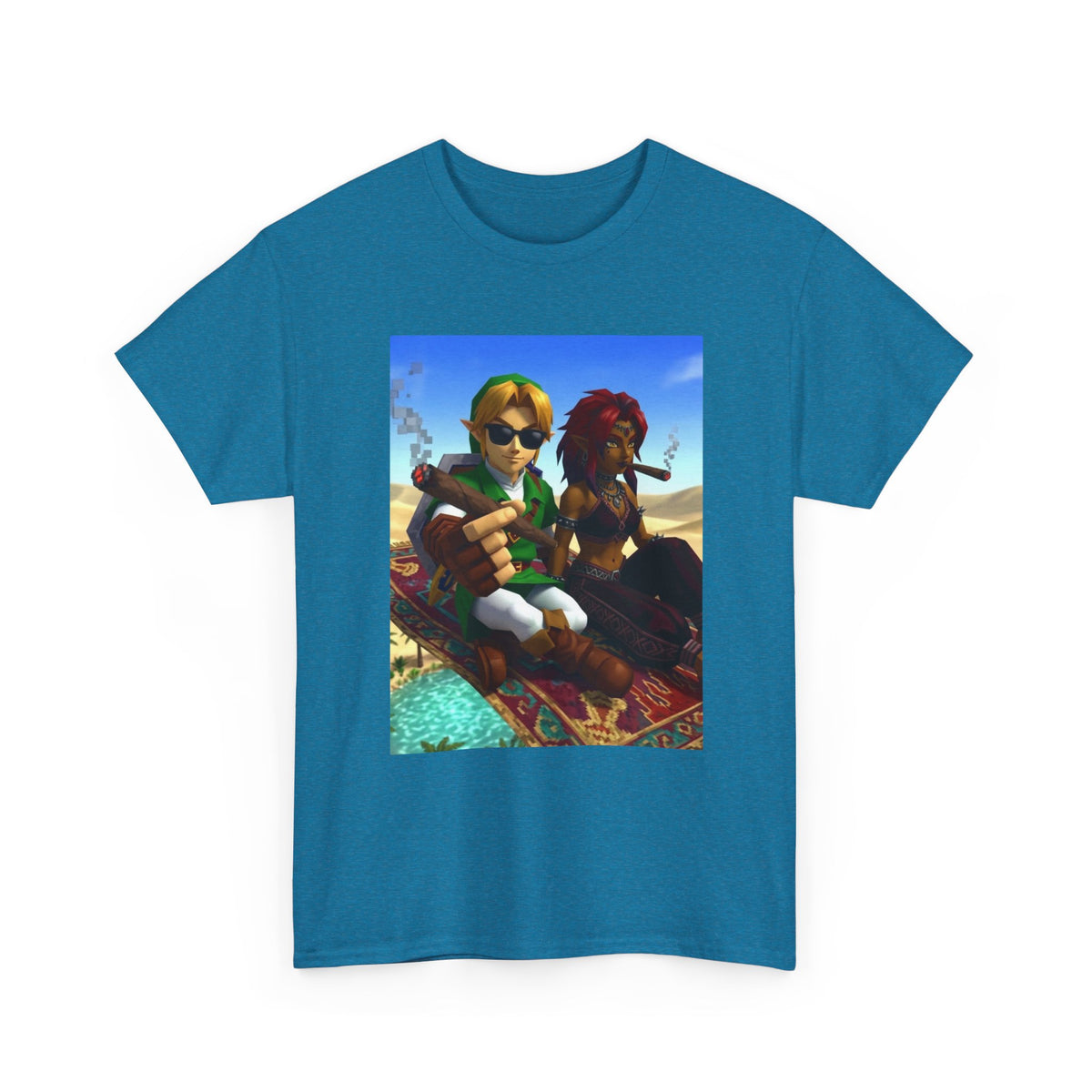 Link and Urbosa Hotbox Magic Carpet Tee