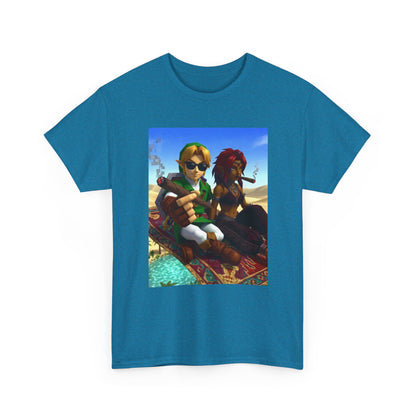 Link and Urbosa Hotbox Magic Carpet Tee