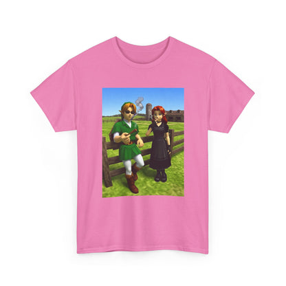 Link And Malon Smoking On The Farm Tee