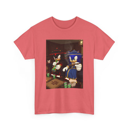 Shadow and Sonic Smoking Chill Tee