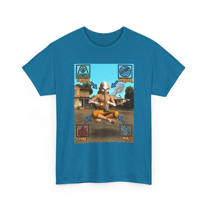 Bender Aang Meditating with Bong Tee
