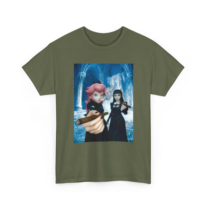 Gothic Princesses Puffing Cigars Tee