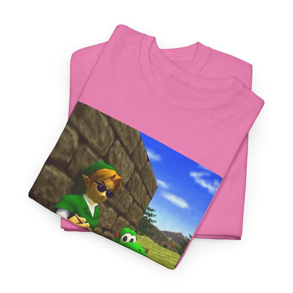 Link and Yoshi Chillin' With Blunts