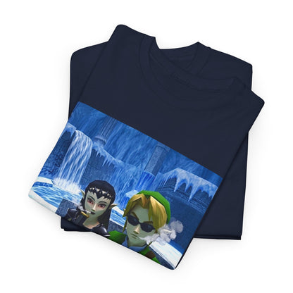 Goth Zora And Link Chilling Icy Plateau