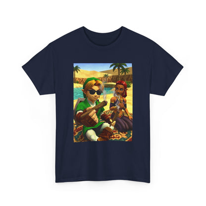 Link And Gerudo Smoking Blunts In Desert