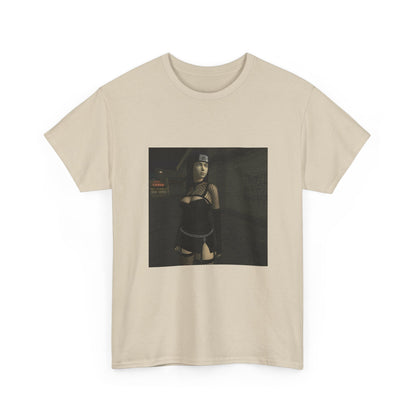 Anime Kunoichi Character Street Scene Tee